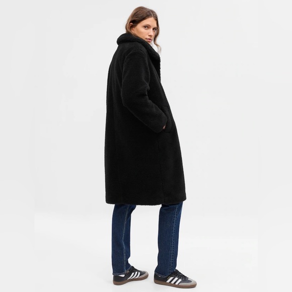 Long Sherpa Coat - Picture 1 of 3